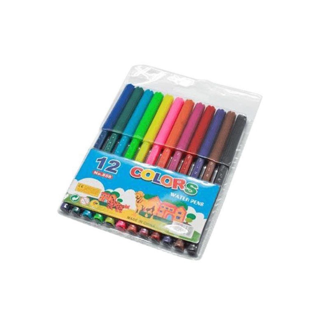 12 Colour Magic Marker Set