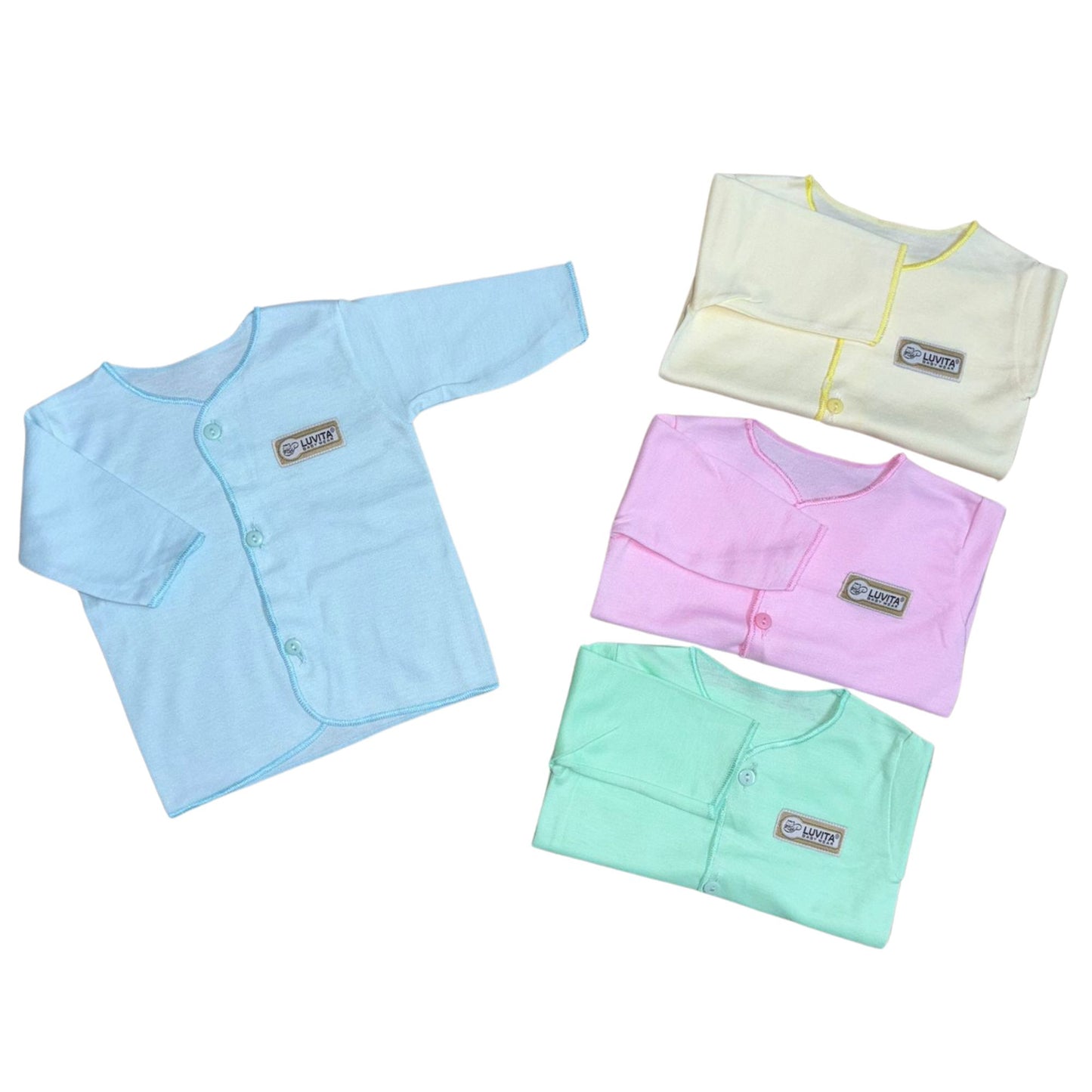 LUVITA Long Sleeve Buttons-up Vest