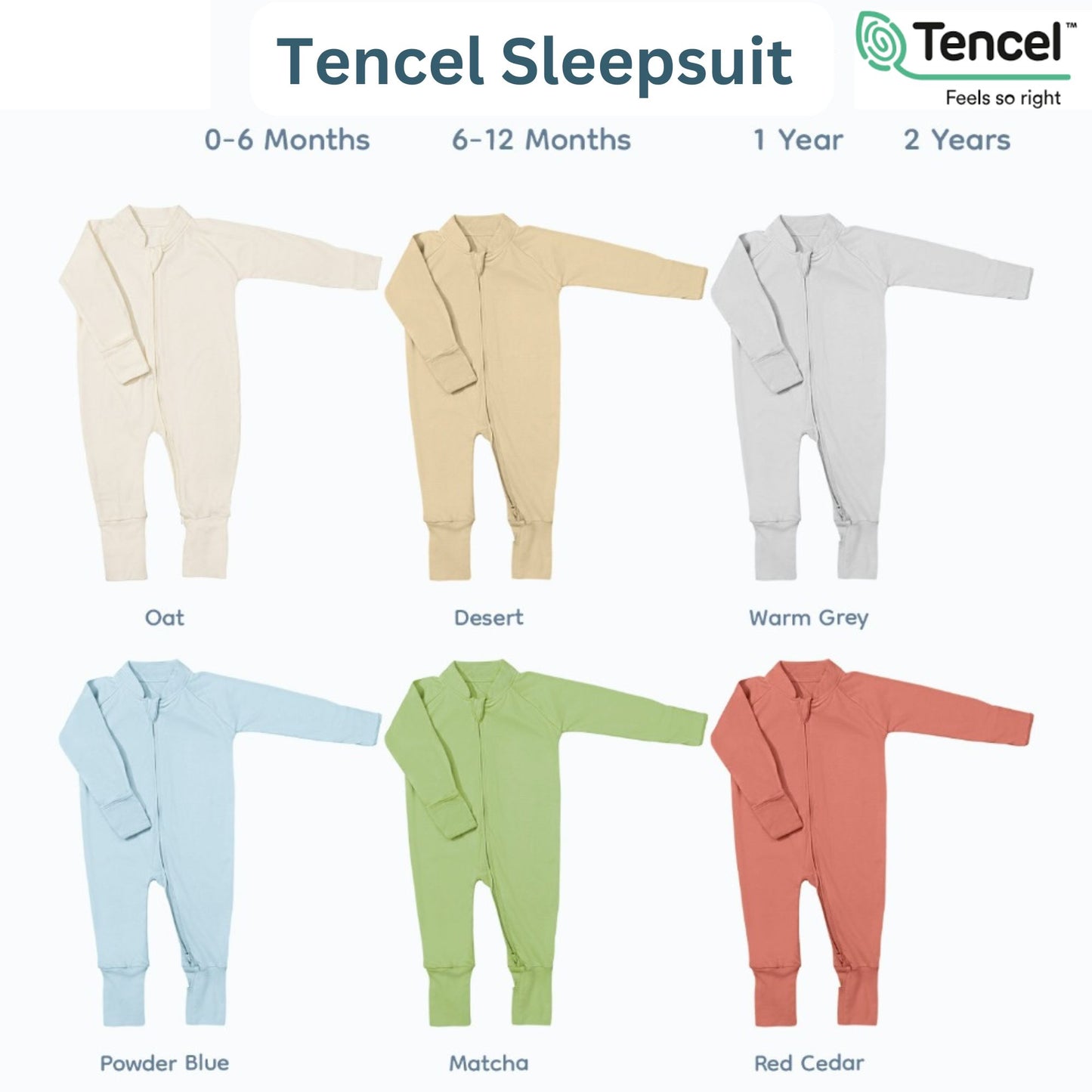 Nice Kids Tencel Sleepsuit