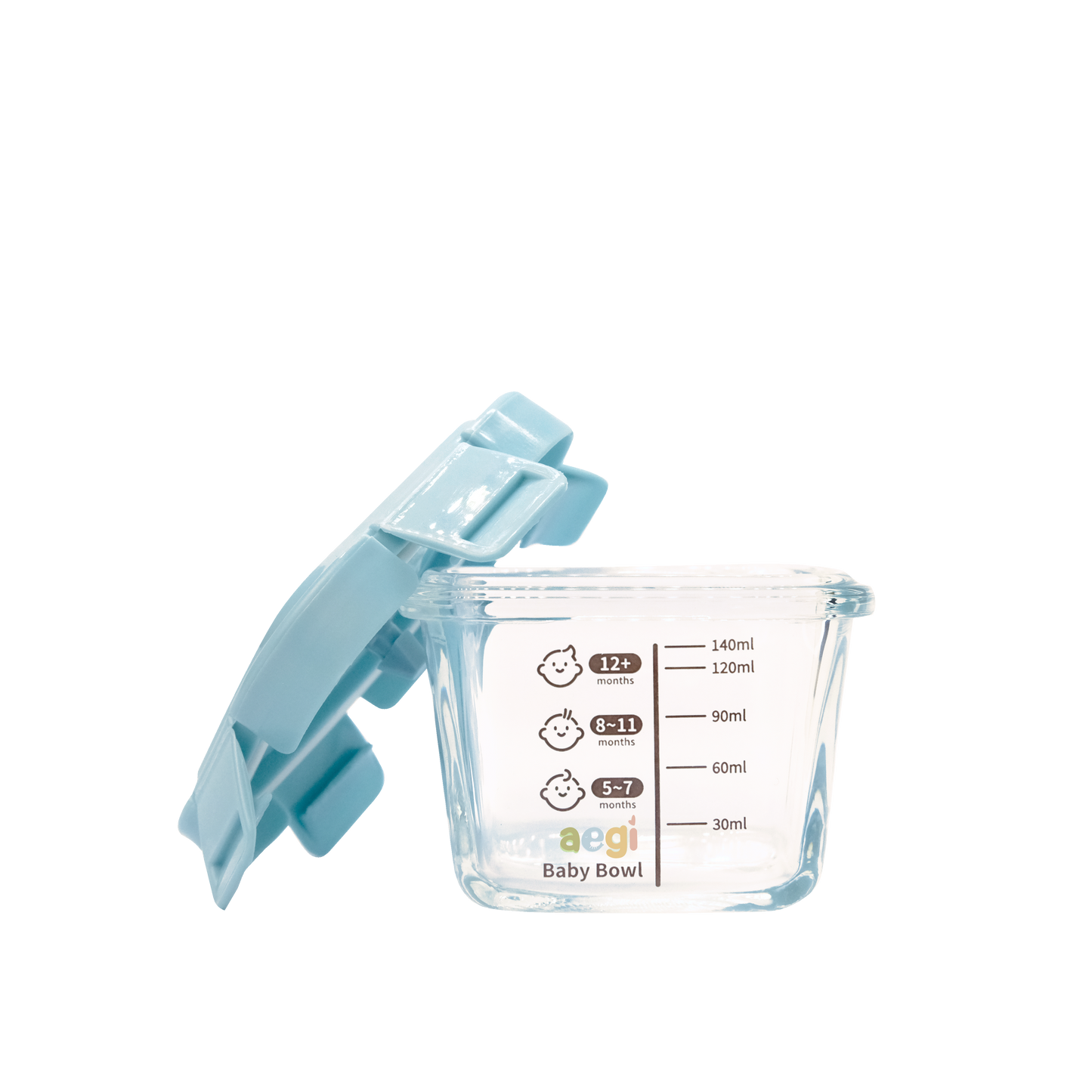 AEGI Glass Food Container made of Borosilicate Glass