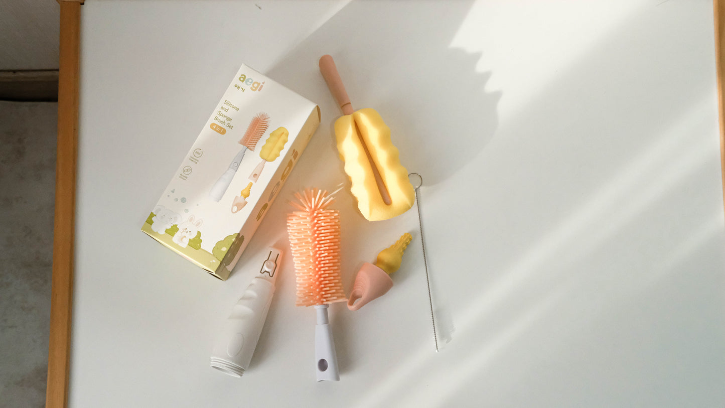 AEGI Silicone Brush Set 4 in 1