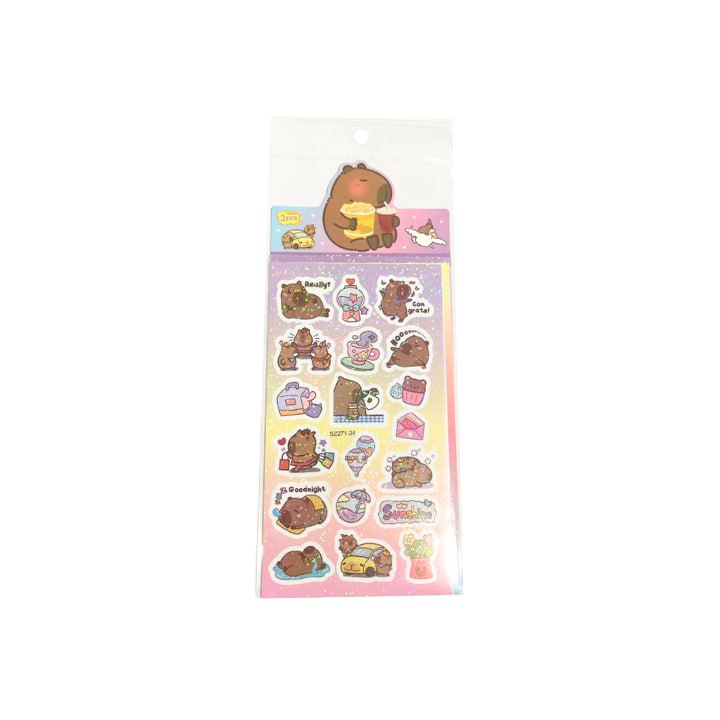 Adorable Glossy Stickers Collection