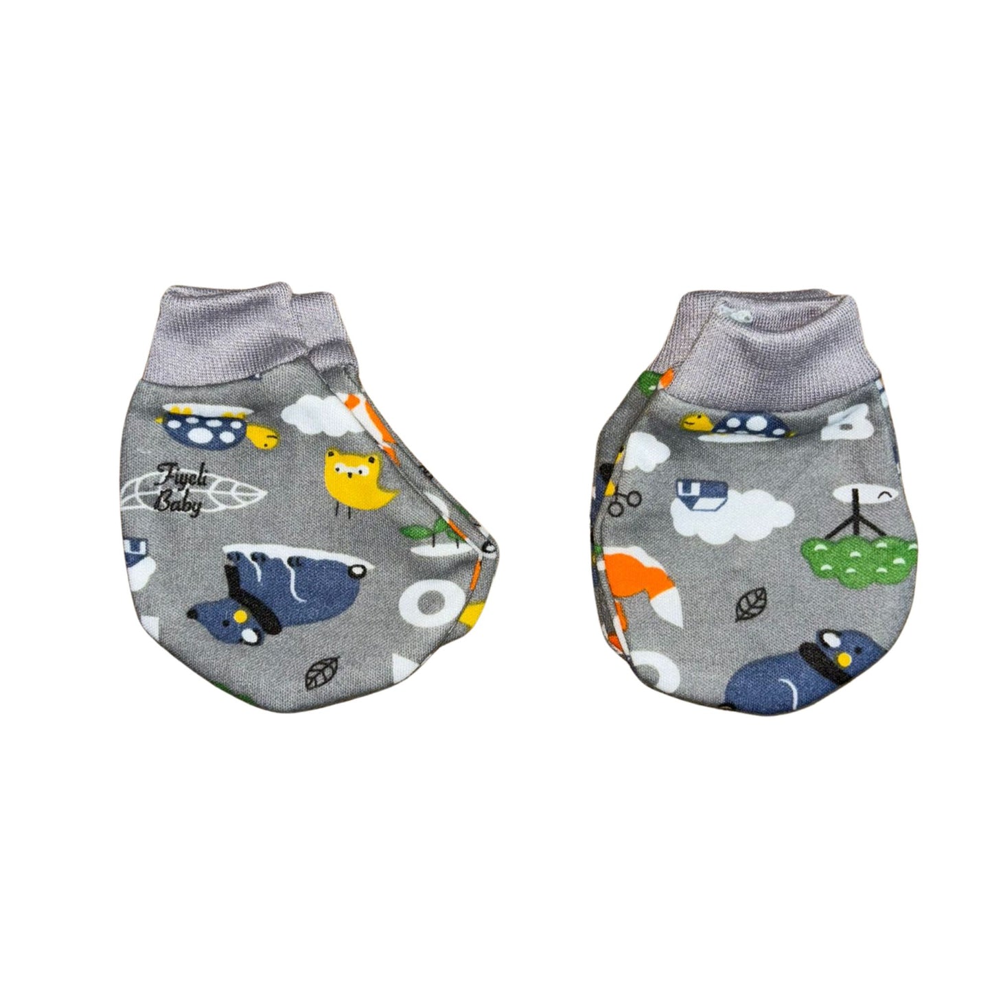 Cartoon Mittens & Booties