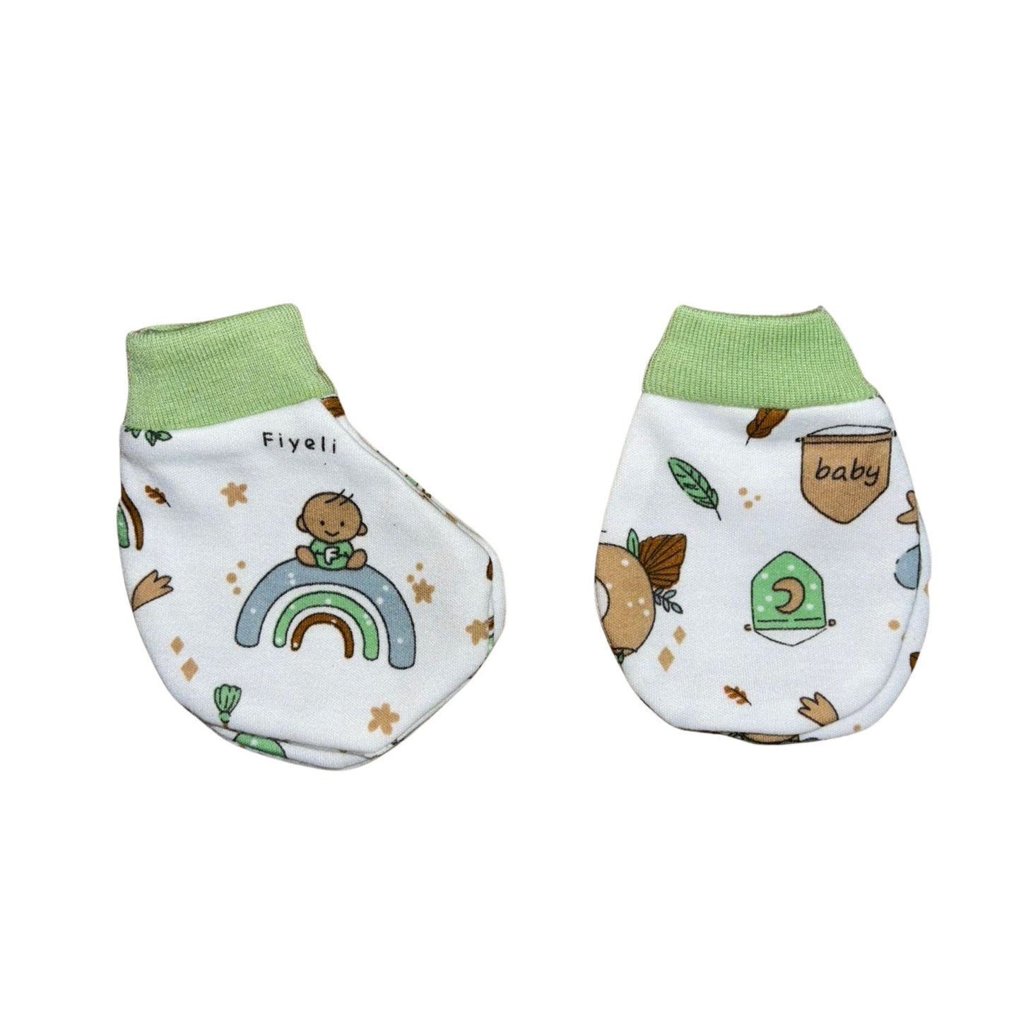 Cartoon Mittens & Booties
