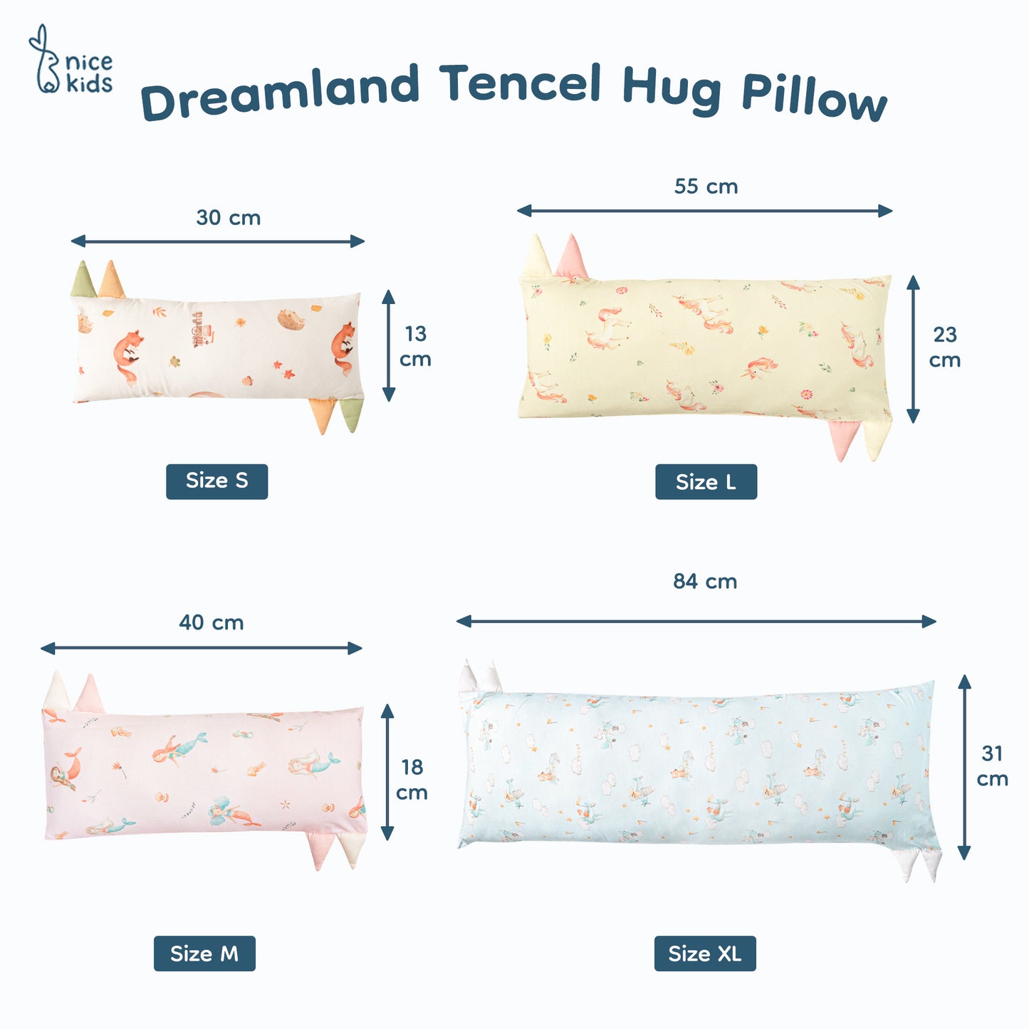 Nice Kids Tencel Dreamland Hug Pillow