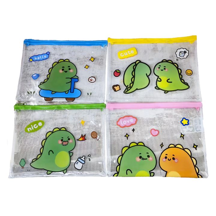 Dinosaur PVC Zip Case