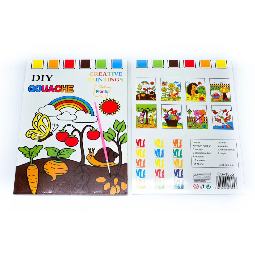 8 Sheet All in One Watercolor Set