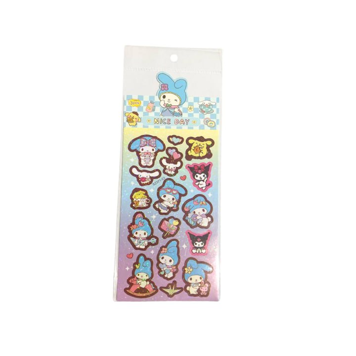 Adorable Glossy Stickers Collection