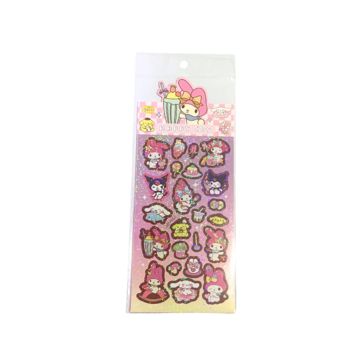Adorable Glossy Stickers Collection