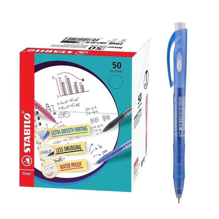 Stabilo 348 Liner Fine 0.5/0.7mm Ball Pen