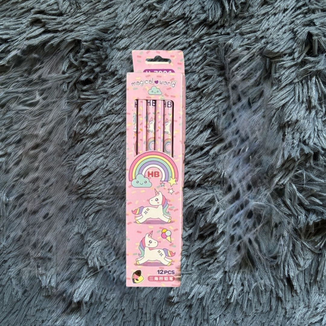 HB Pencil– Magical Unicorn Themed