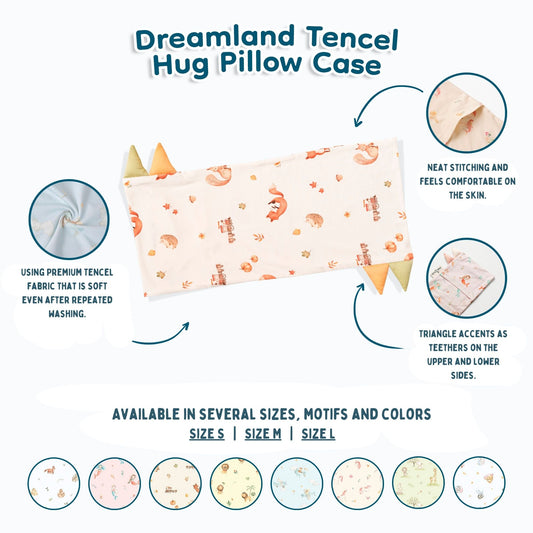 Nice Kids Tencel Dreamland Hug Pillow Cover Only