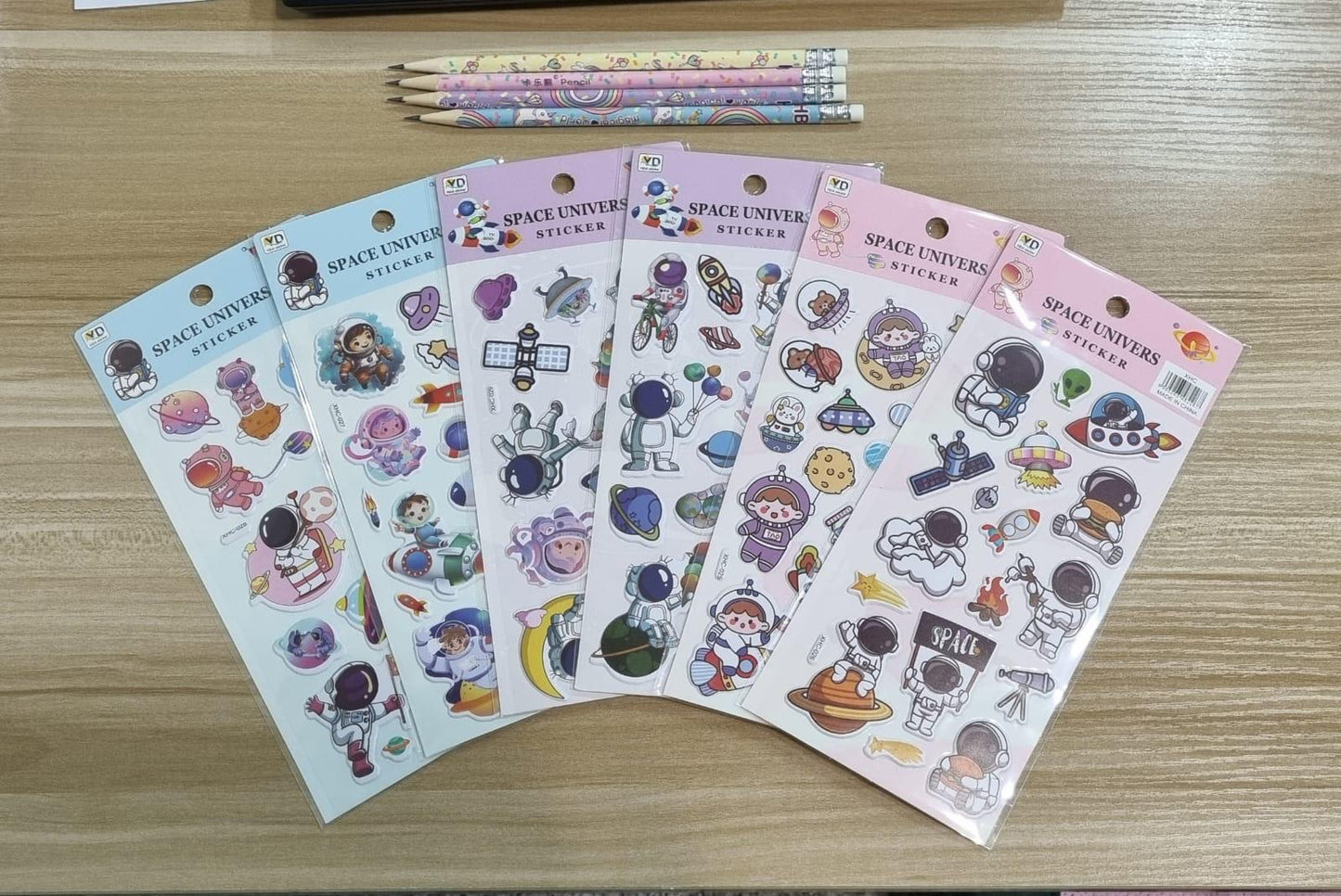 Space Astronaut Design Stickers