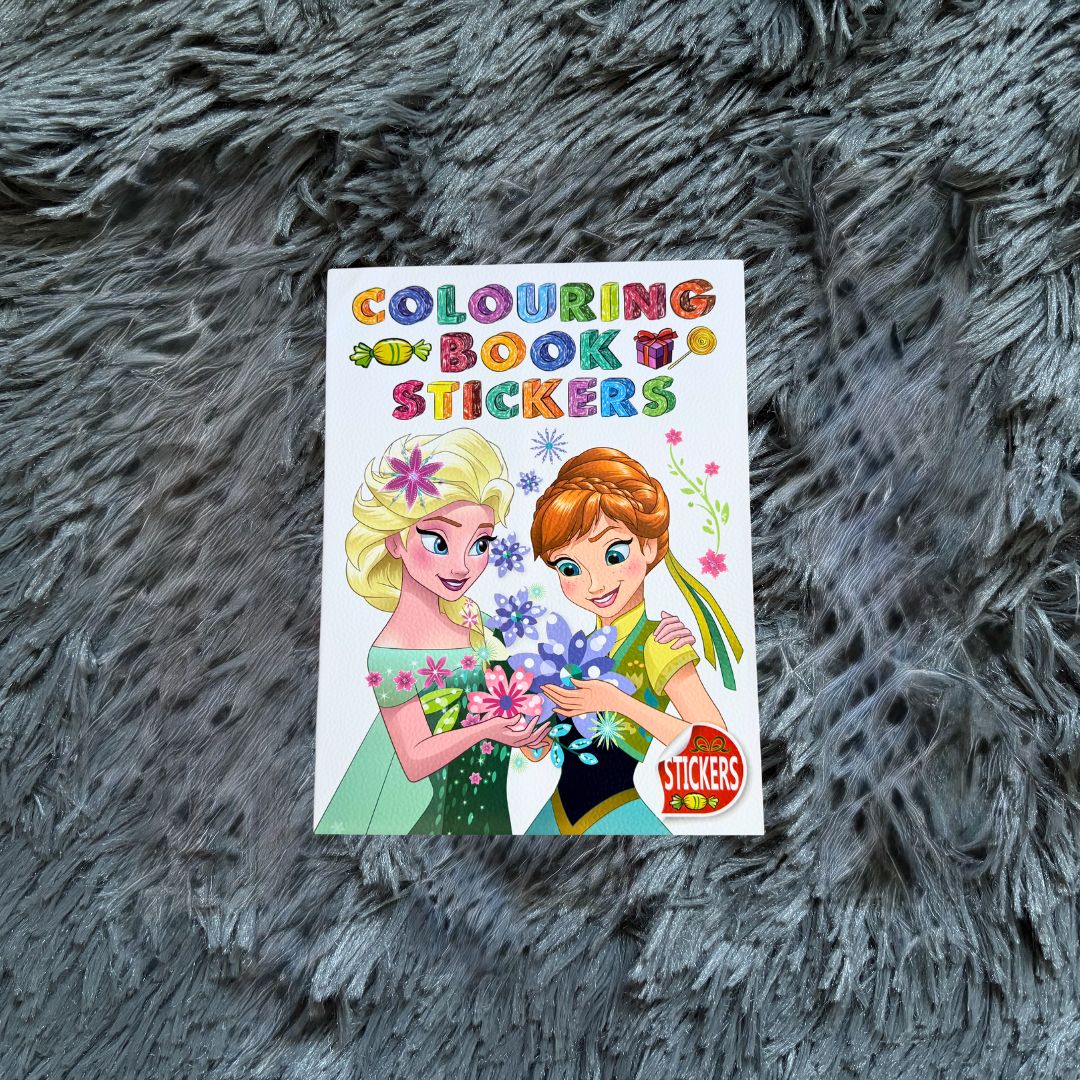 Sticker Coloring Book Sets