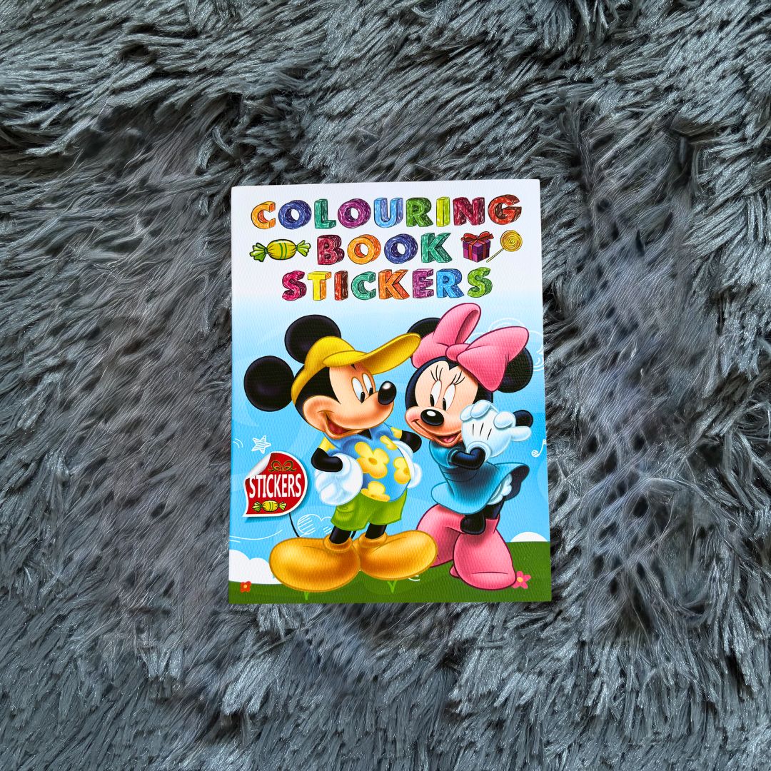 Sticker Coloring Book Sets
