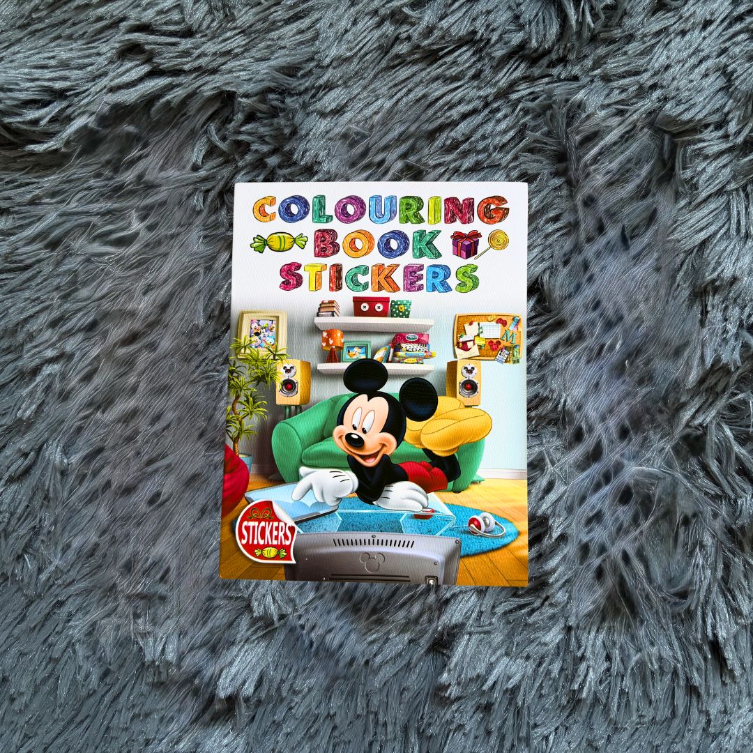Sticker Coloring Book Sets