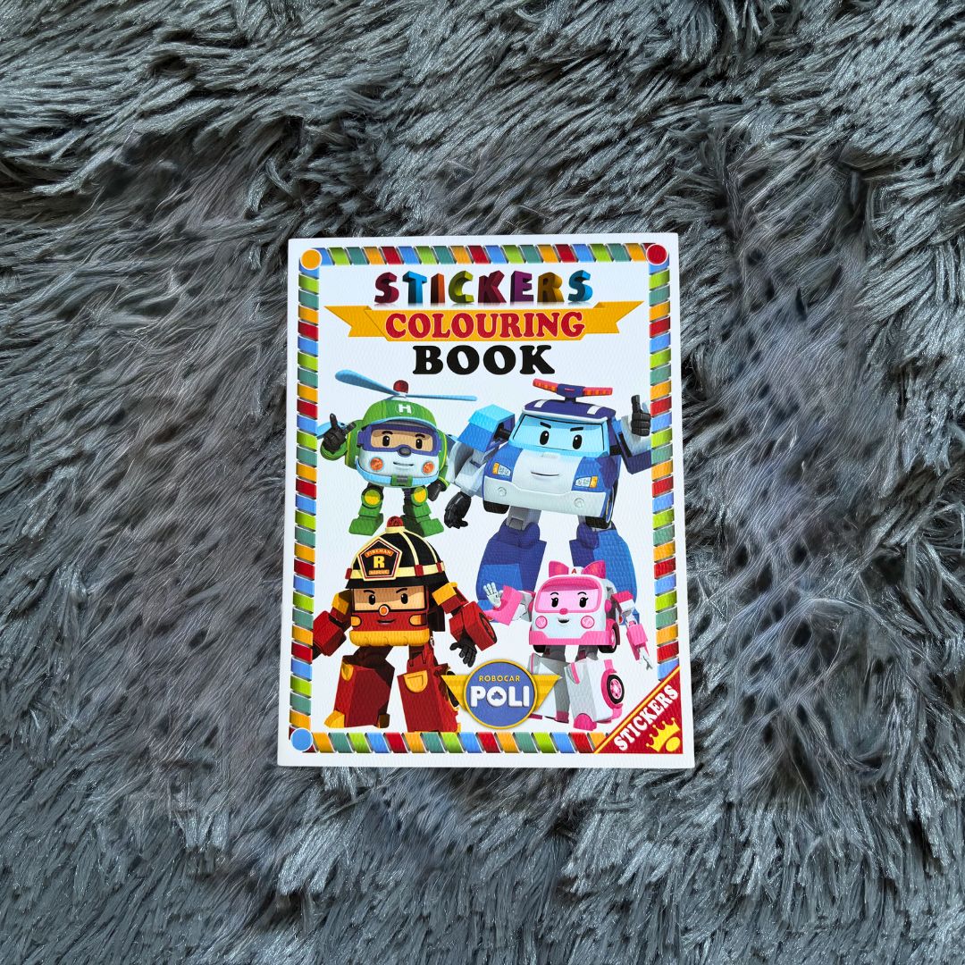 Sticker Coloring Book Sets