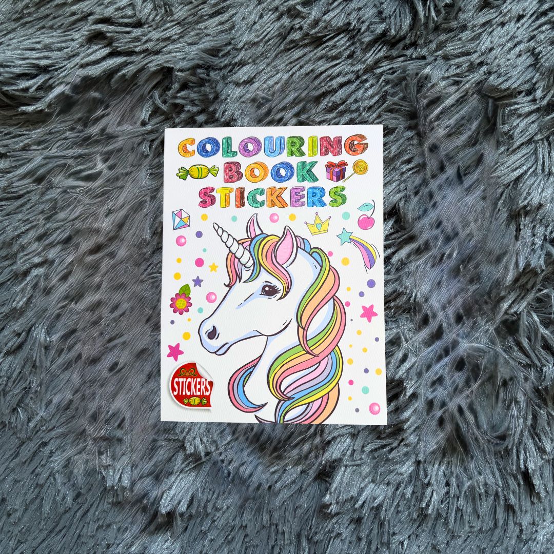 Sticker Coloring Book Sets